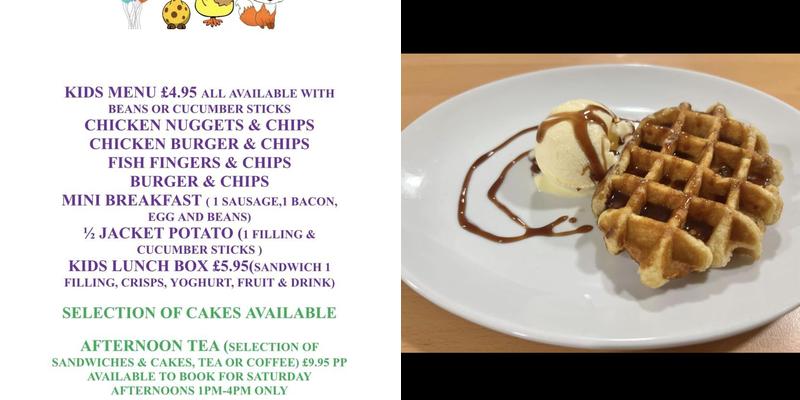 Pondwood Fisheries Menu