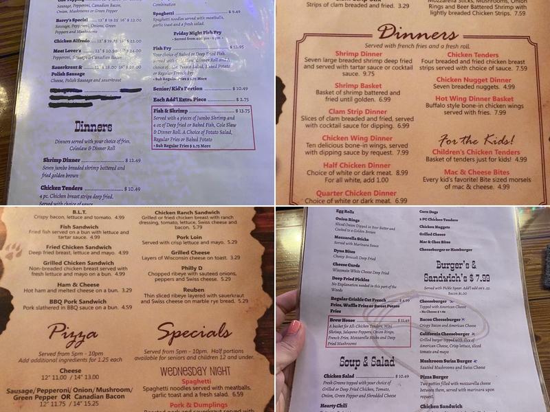 Wagon Wheel Menu