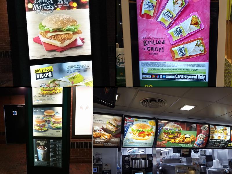 McDonald's Seven Kings Menu