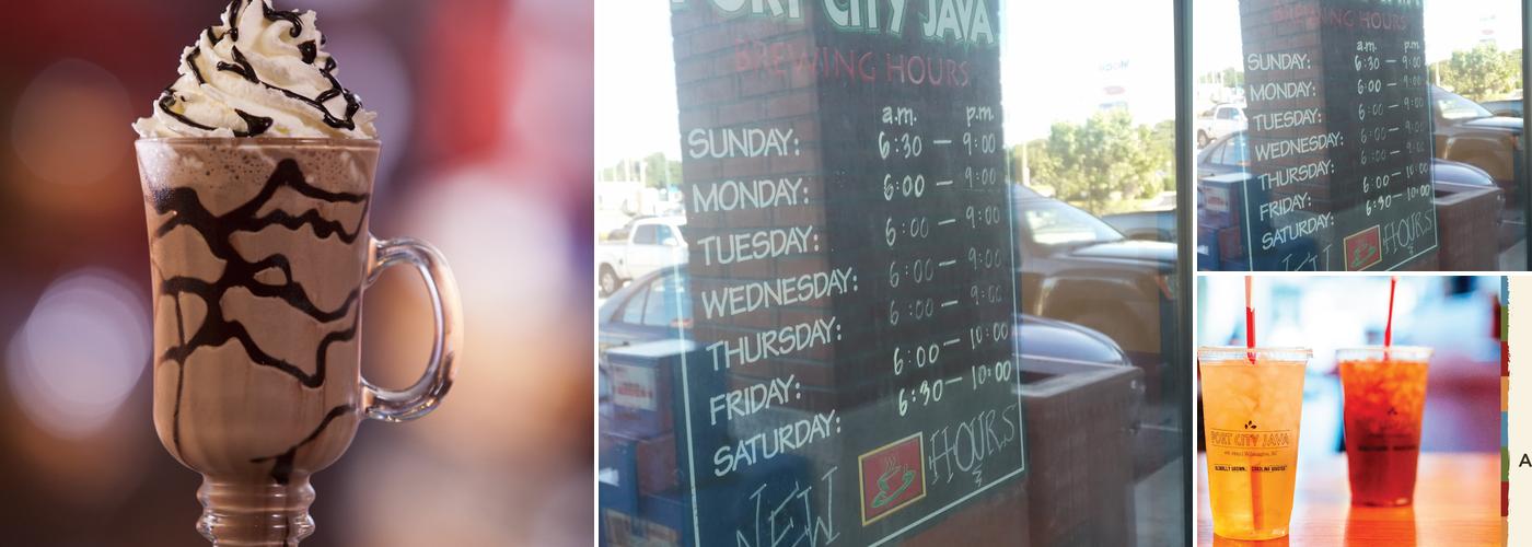 Port City Java Menu