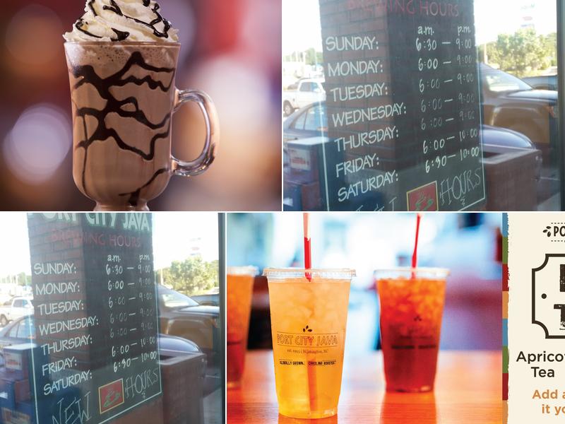Port City Java Menu