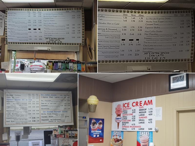 Coffee Central Menu