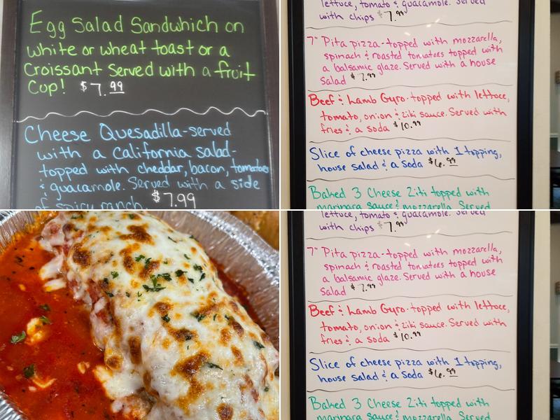 Sara's Menu