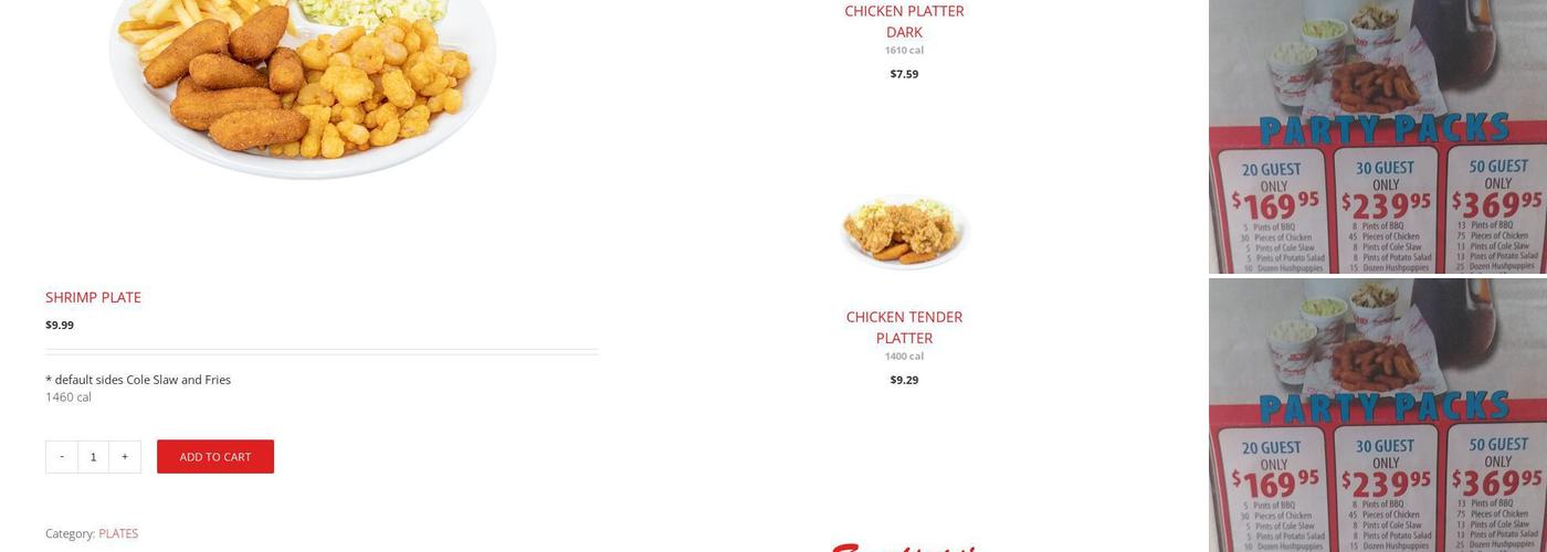 Smithfield's Chicken 'N Bar-B-Q Menu