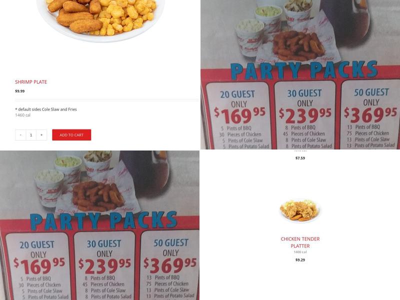 Smithfield's Chicken 'N Bar-B-Q Menu