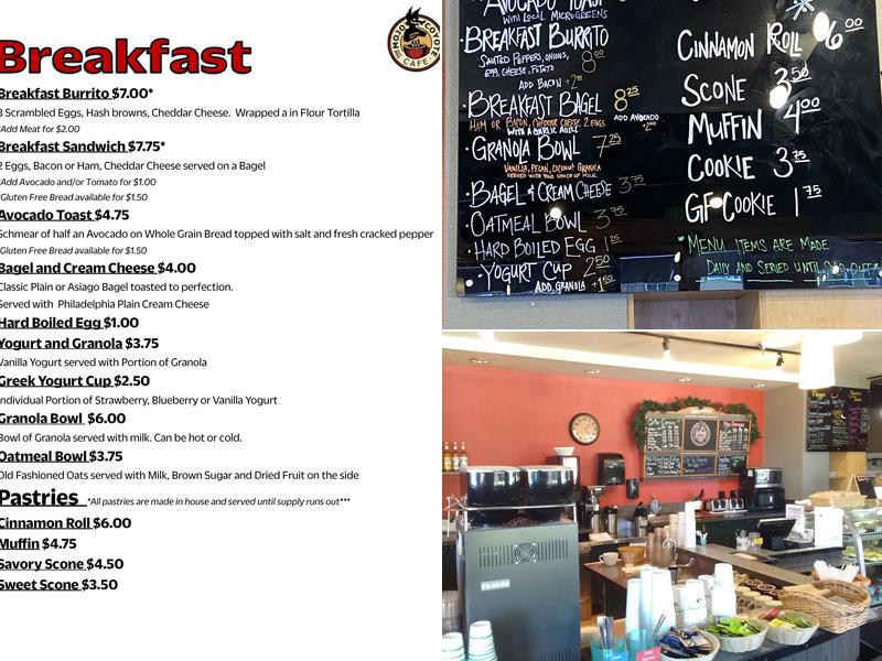 Mojo Coyote Cafe Menu