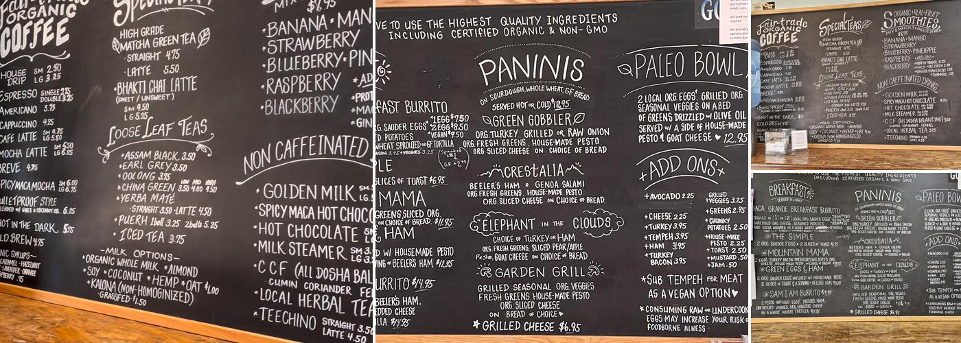 The Cloud Station Menu