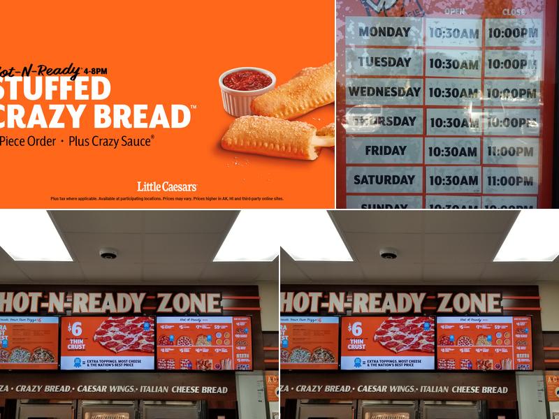 Little Caesars Pizza Menu