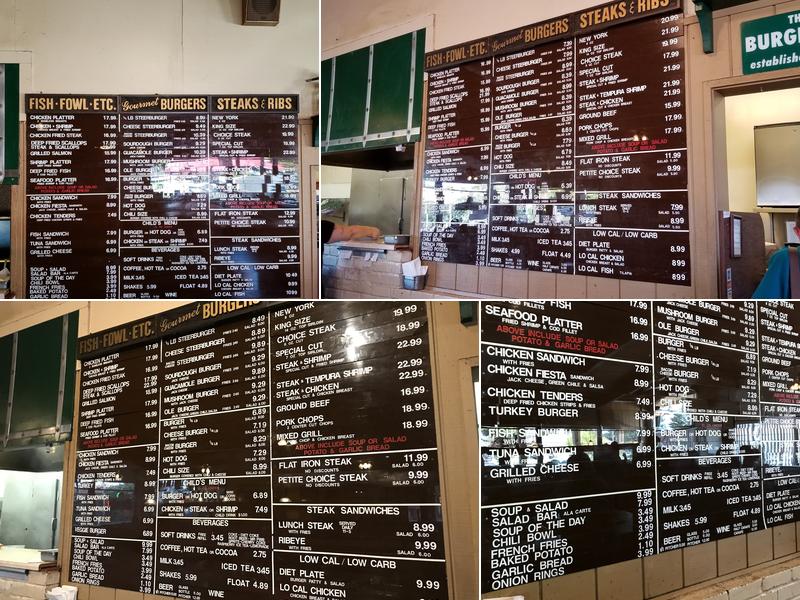 Burger Pit Menu