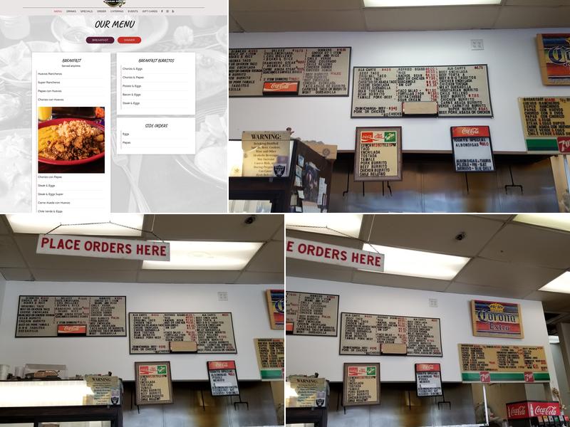 Jalisco Mexican Food Menu