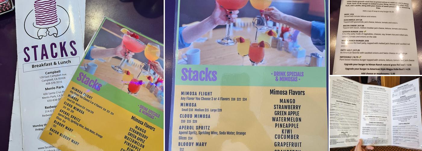STACKS Campbell Menu