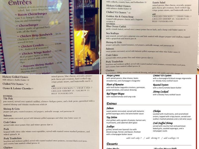99 Bar & Grill Menu