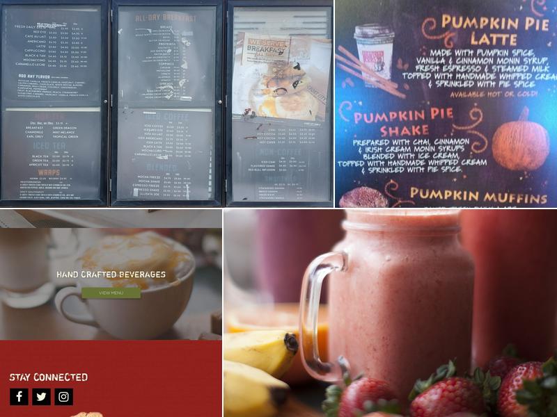 Port City Java Menu
