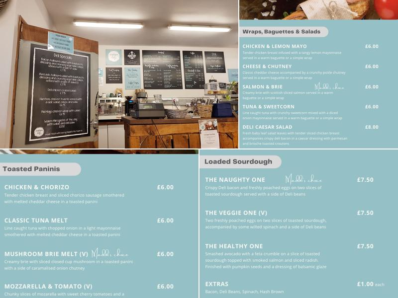 The Garden Deli Menu