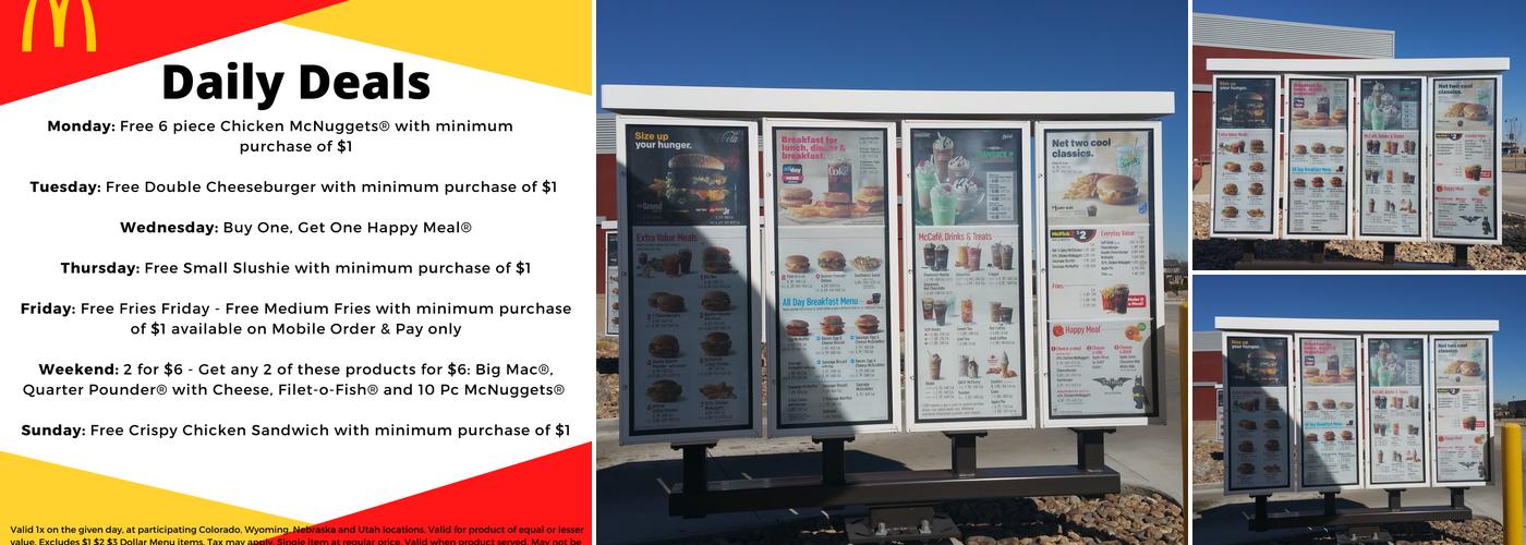 McDonald's Menu