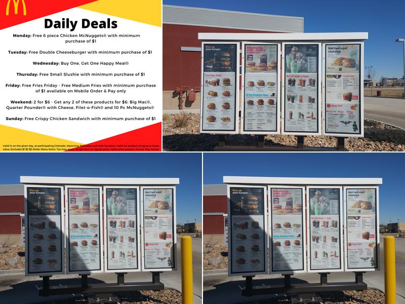 McDonald's Menu
