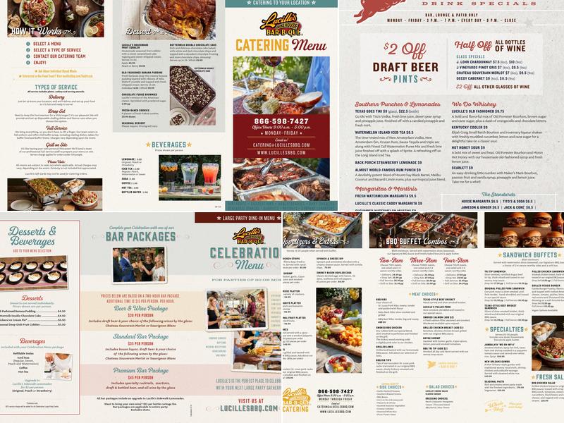 Lucille's Smokehouse Bar-B-Que Menu