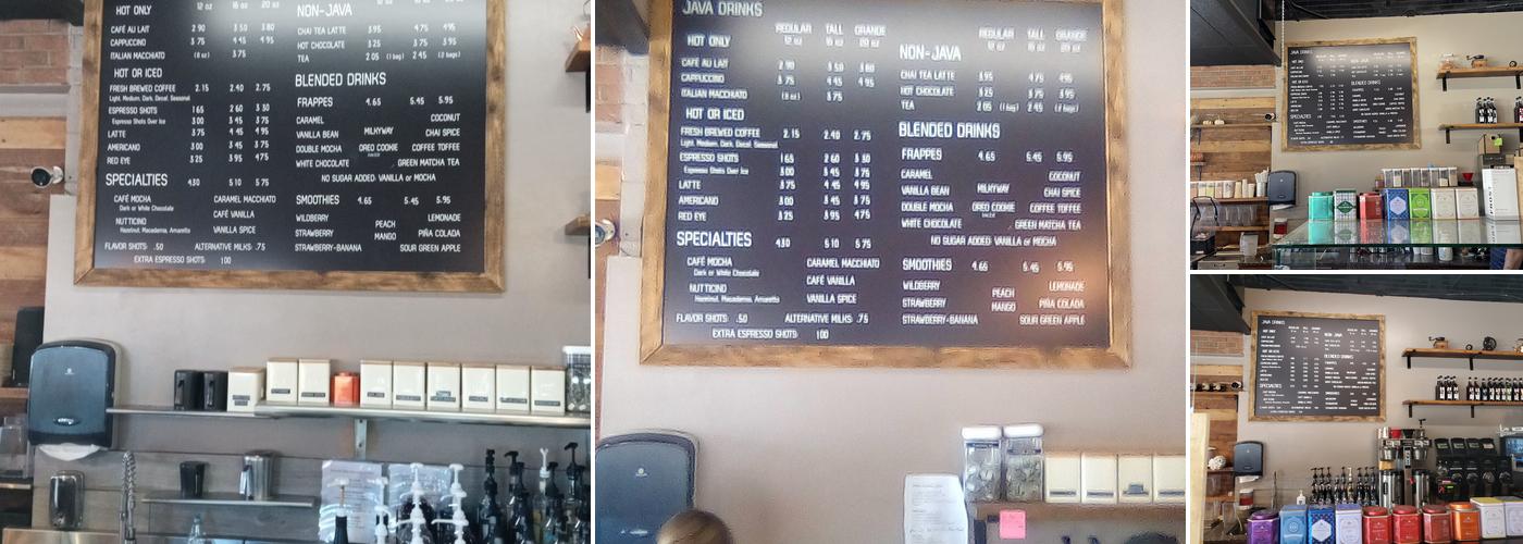 Koco Java coffee llc Menu