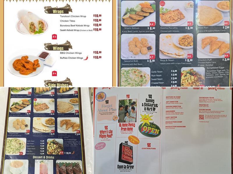 Jasmine Market & Deli (Restaurant) Menu