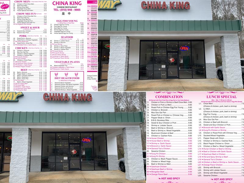 China King 161 NC-705 Hwy, Robbins