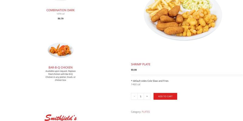 Smithfield's Chicken 'N Bar-B-Q Menu