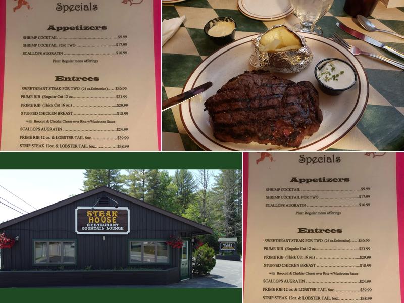 The SteakHouse Menu