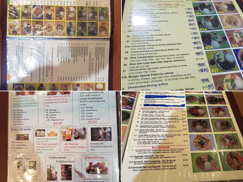 Pho Morgan Hill Menu