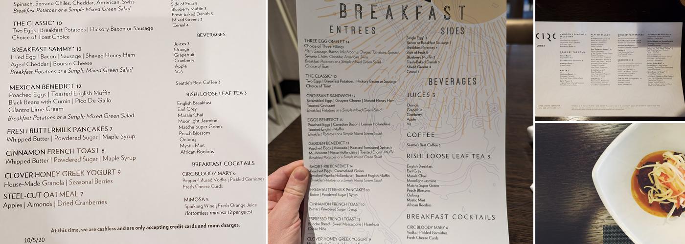 CIRC Menu
