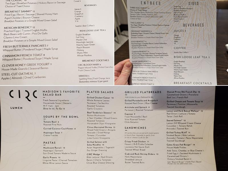 CIRC Menu