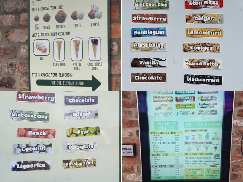 Daisy Made Farm Menu