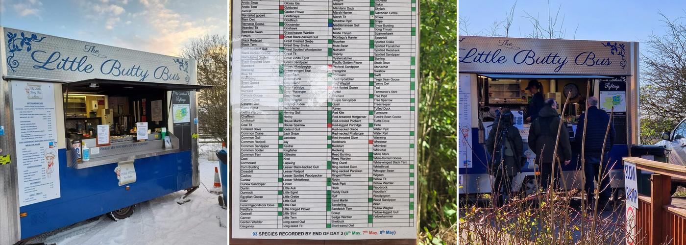 The Little Butty Bus Menu