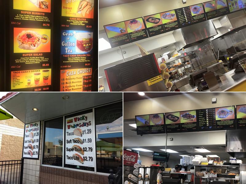 Taco Casa Menu