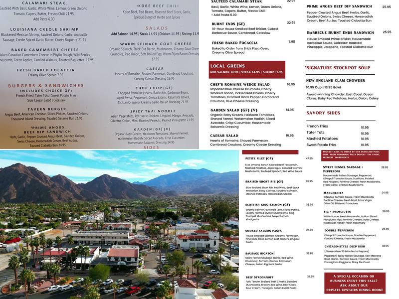 Fortun's Kitchen + Bar Menu