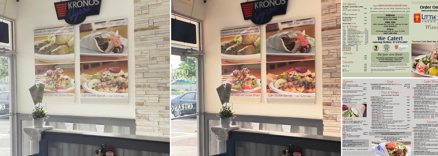 Little Greek Fresh Grill Menu