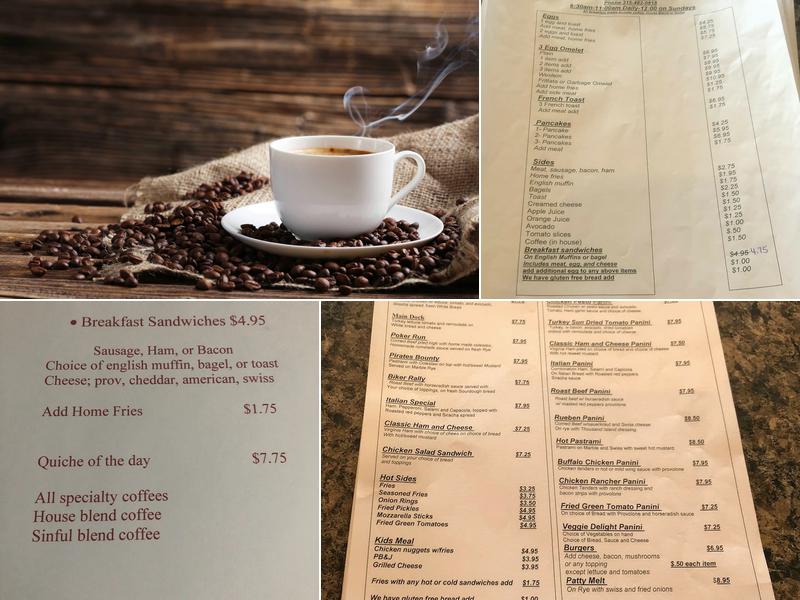 Coffee Pot Cathy's Menu