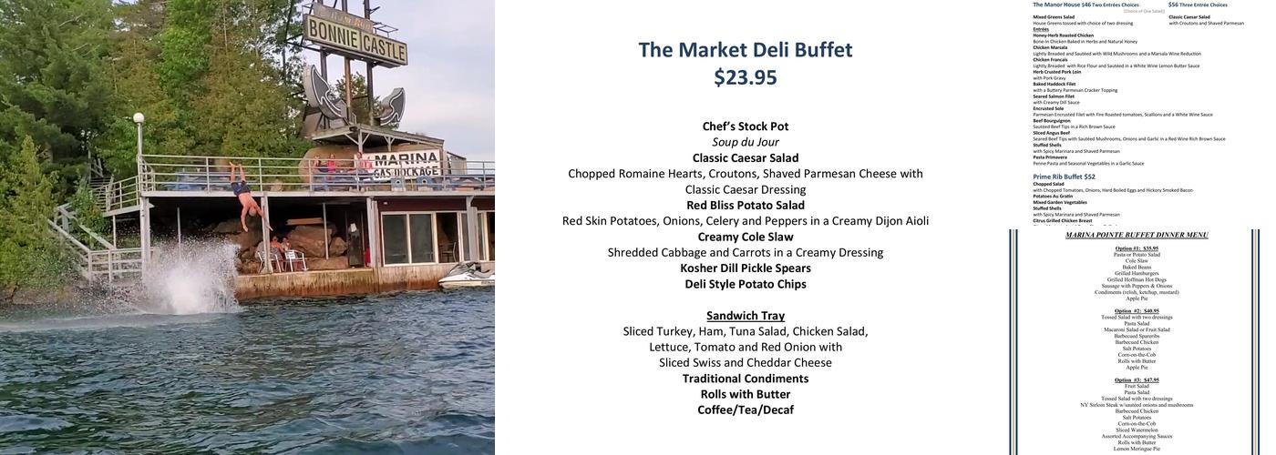 The Pointe Bar & Grill Menu