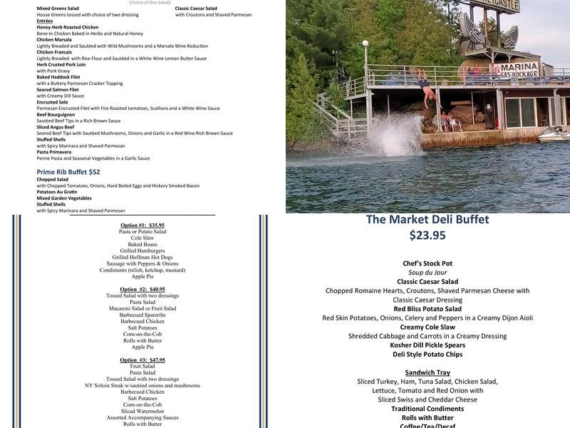 The Pointe Bar & Grill Menu