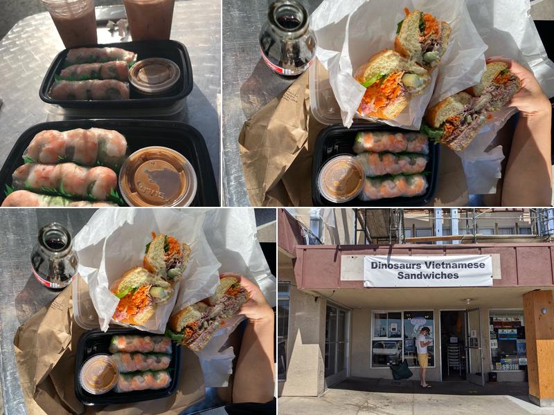 Dinosaurs Sandwiches