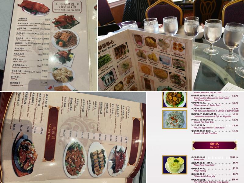Tai Yuan Seafood Restaurant Menu