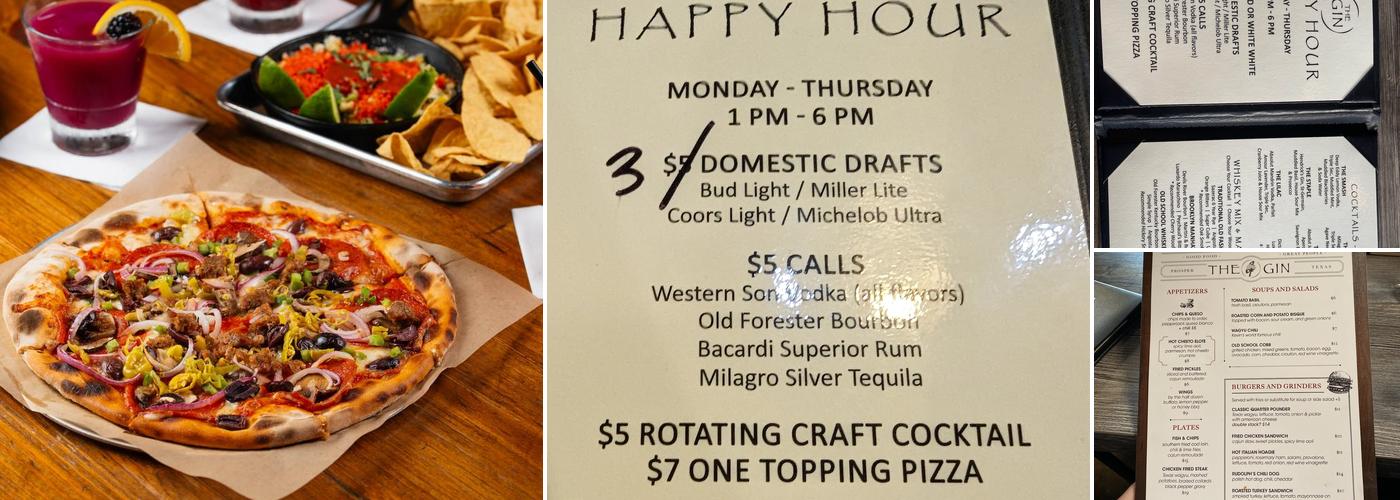 The Gin Menu