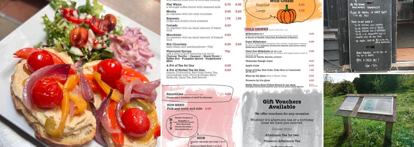 Slindon Forge village shop & cafe Menu