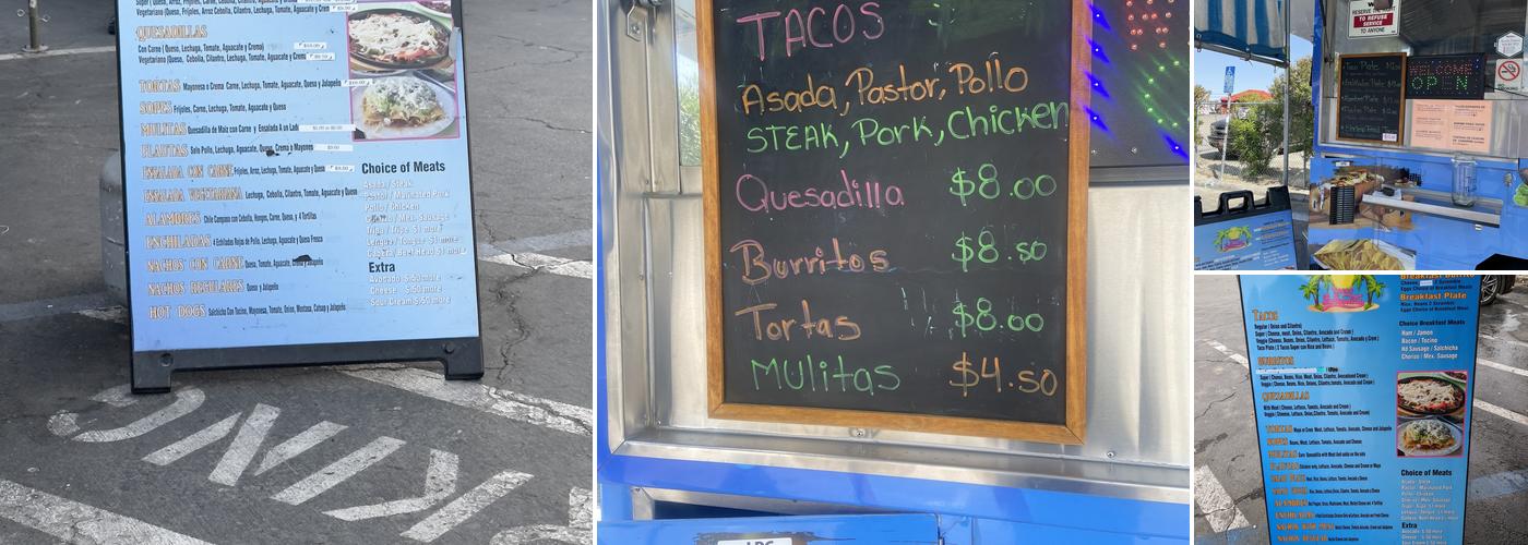 Tacos La Bonita - Los Mejores Antojitos Menu