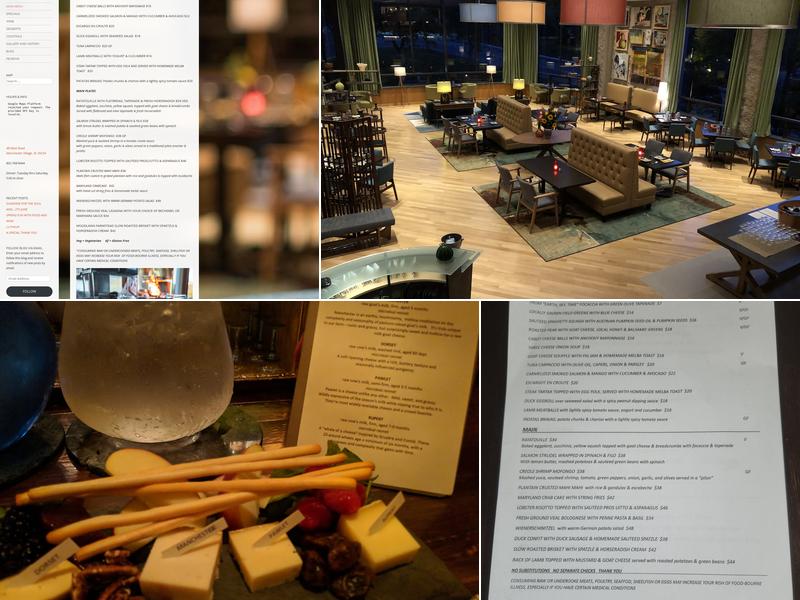 The Silver Fork Menu