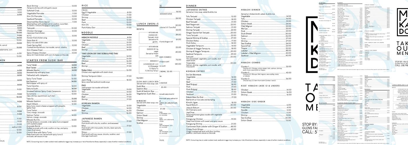 Mikado Menu