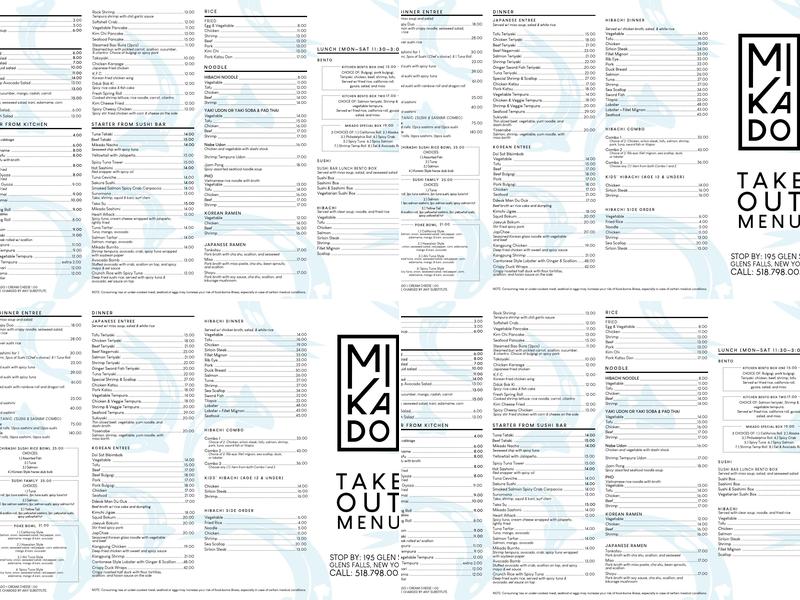Mikado Menu