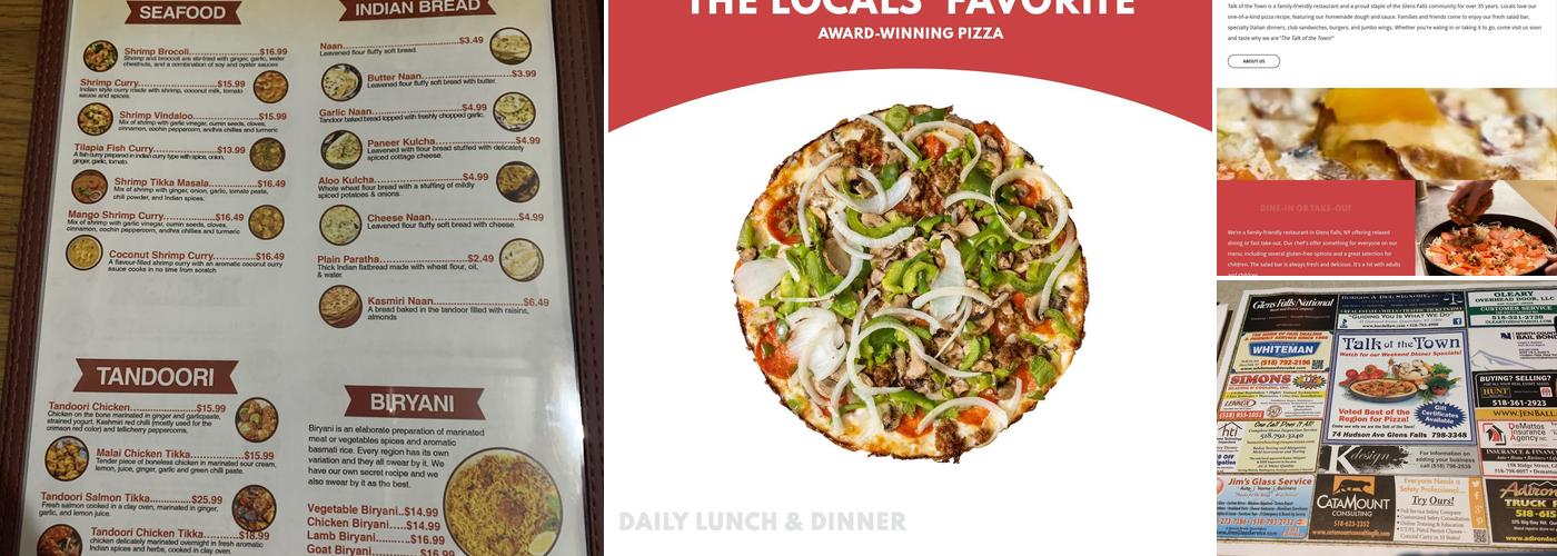 Talk of the Town Menu