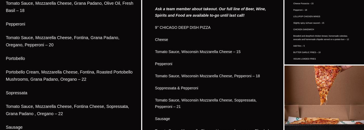 Lock & Key Menu