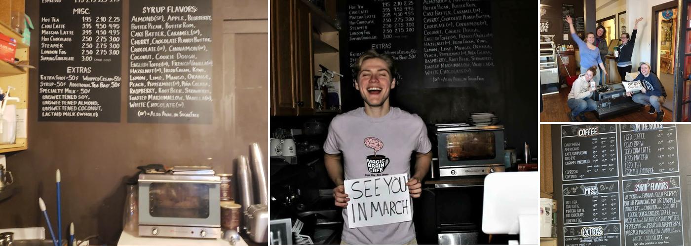 Magic Brain Cafe Menu