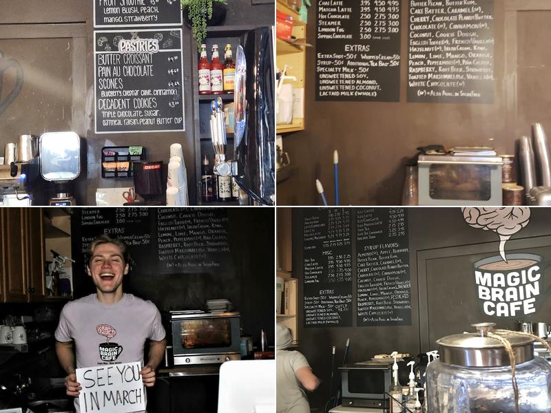 Magic Brain Cafe Menu