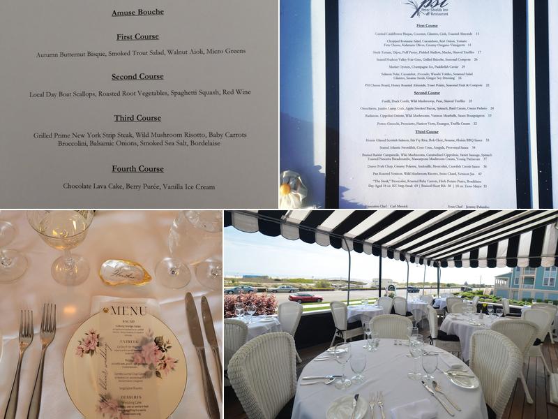 Peter Shields Inn & Restaurant Menu